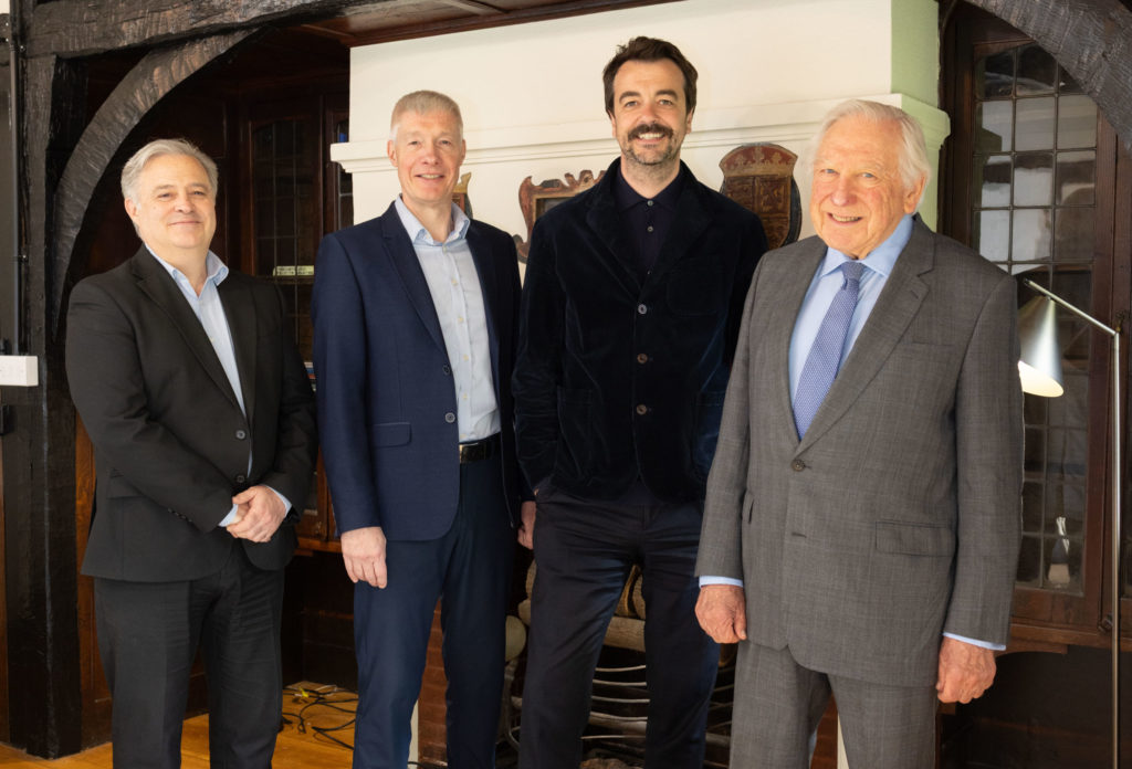 Left to right: Darren Weeks, Simon Brown, Andrew Dines; Head of AAB Wealth and Michael Freedman