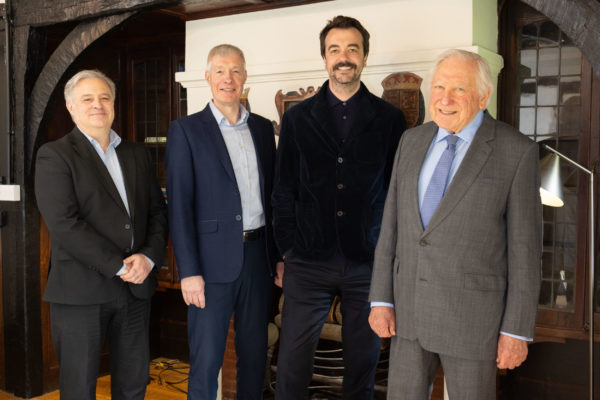 Left to right: Darren Weeks, Simon Brown, Andrew Dines; Head of AAB Wealth and Michael Freedman